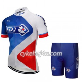 Cykeltrøje + Cykelshorts 2018 FDJ N003